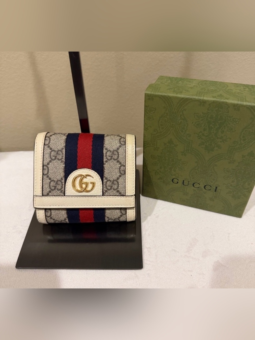 Gucci Ophidia Card Case Wallet